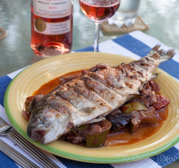 Herbed Stuffed Trout with Ratatouille (11 of 11)