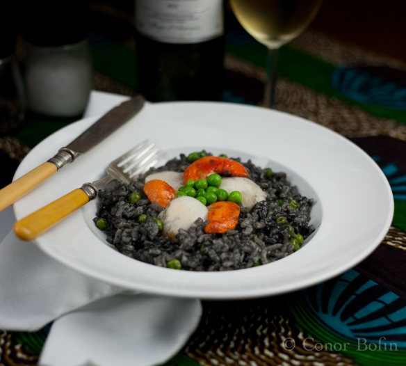 Squid Ink Risotto (1 of 1)